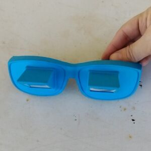 FveBzem Prism Spectacles Horizontal Eyeglasses For Lazy Readers